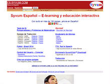 Tablet Screenshot of es.syvum.com